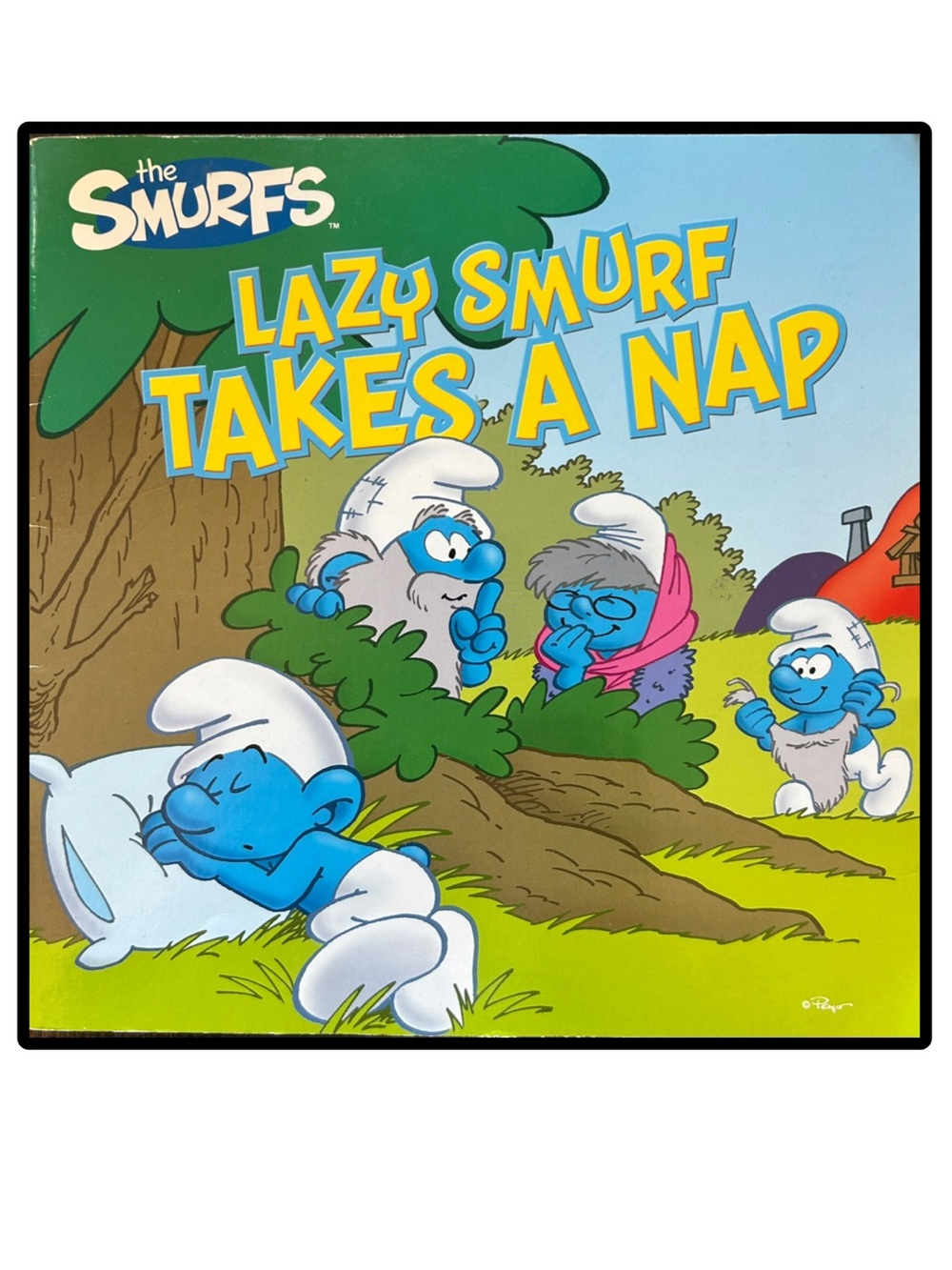 The Smurfs: Lazy Smurf Takes a Nap Softcover Book